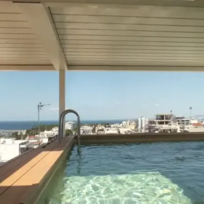 Εγκατάσταση Βιοκλιματικής Πέργκολας σε Ταράτσα στην Καλαμαριά Θεσσαλονίκης